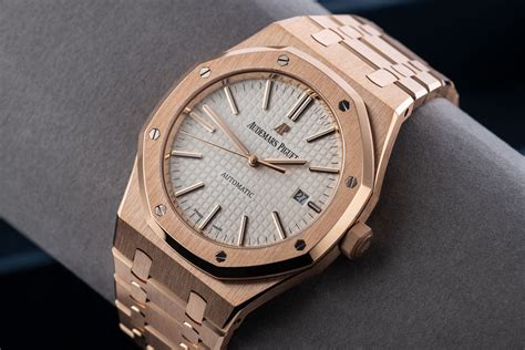 rose gold ap watch|audemars piguet rose gold price.